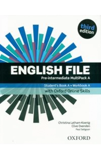 English File 3E Pre-Intermediate Multipack A+ Oxford Online Skills - Christina Latham-Koenig
