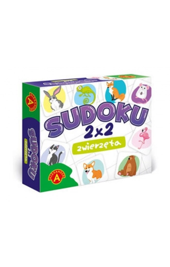 Sudoku 2x2 Zwierzęta - zbiorowa praca