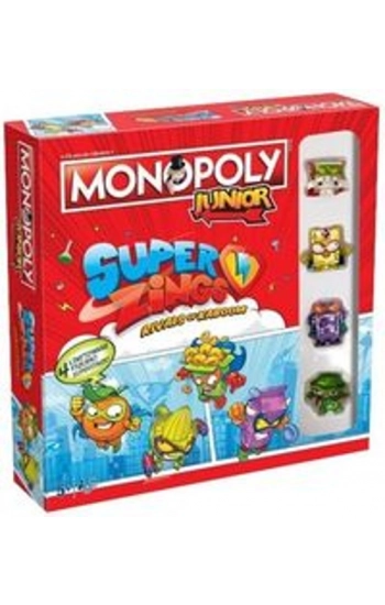 Monopoly Junior Super Zings - zbiorowa praca