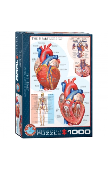 Puzzle 1000 The Heart 6000-0257 - zbiorowa praca