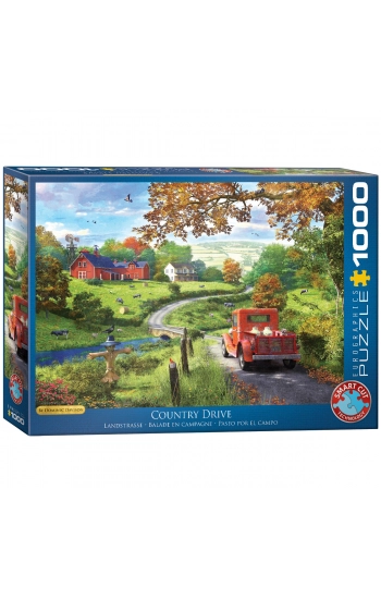 Puzzle 1000 Davison The Country Drive 6000-0968 - zbiorowa praca