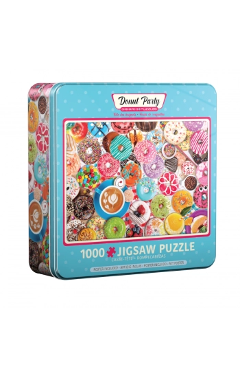 Puzzle 1000 Donut Party Tin 8051-5602 - zbiorowa praca