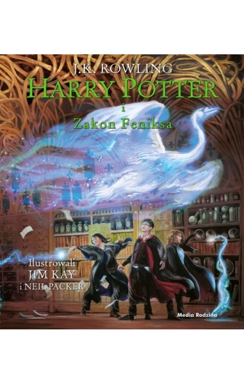 Harry Potter i Zakon Feniksa wyd. ilustrowane - Joanne K. Rowling