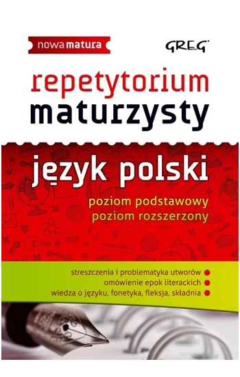 Repetytorium maturzysty - język polski GREG - Monika Borkowska