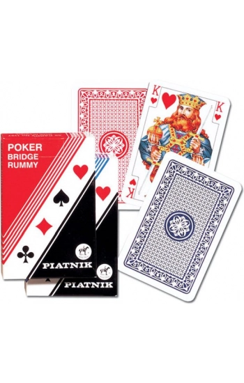 Karty pojedyncze "Poker-Brydż" PIATNIK
