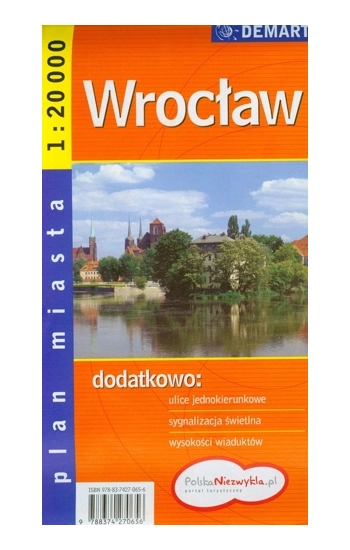 Wrocław. Plan miasta 1:20 000 DEMART