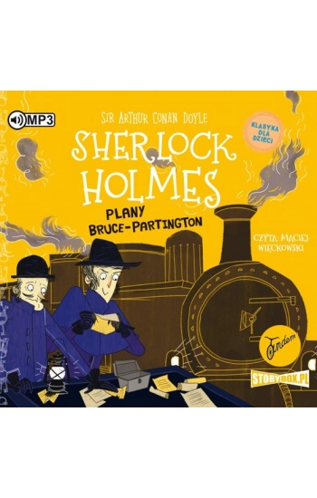 CD MP3 Plany Bruce-Partington. Klasyka dla dzieci. Sherlock Holmes. Tom 17 (audio) - Conan Arthur