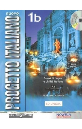 Nuovo Progetto Italiano 1B PW Podręcznik +CD wersja wieloletnia -