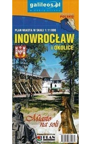 Mapa - Inowrocław i okolice 1:11 000 - zbiorowe Opracowanie