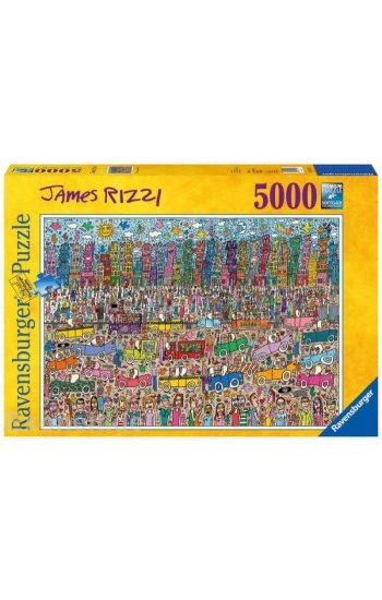 Puzzle 2D 5000 James Rizzi 17427 - zbiorowa praca
