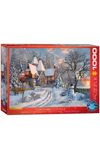 Puzzle 1000 Christmas Cottage 6000-0790 - zbiorowa praca