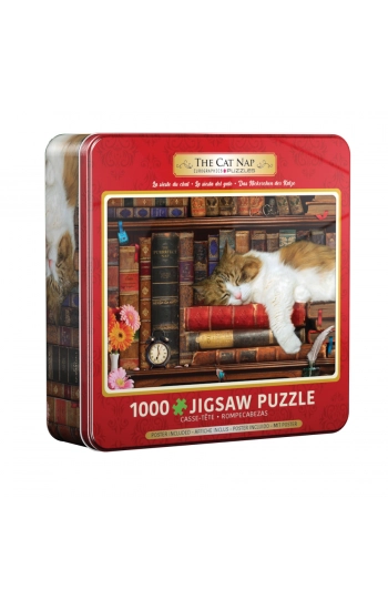 Puzzle 1000 Cat Nap Tin 8051-5545 - zbiorowa praca