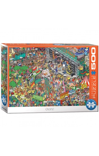 Puzzle 500 Oops! by Martin Berry 6500-5459 - zbiorowa praca