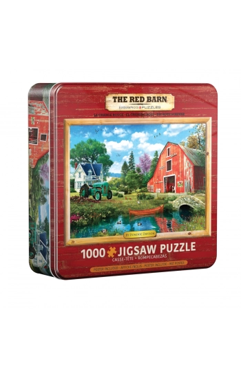 Puzzle 1000 The Red Barn by Dominic Davison Tin 8051-5526 - zbiorowa praca