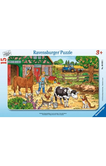 Puzzle 2D 15 ramkowe Życie na farmie 6035 - zbiorowa praca