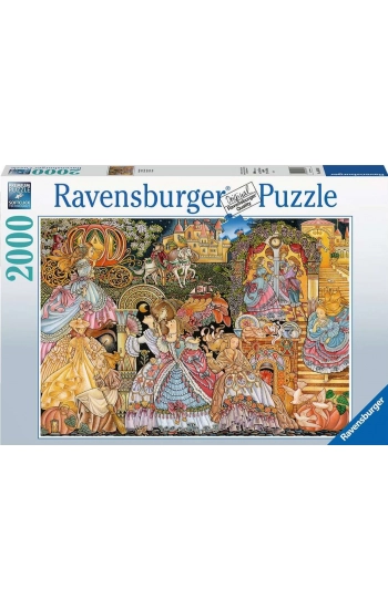 Puzzle 2D 2000 Kopciuszek 16568 - zbiorowa praca