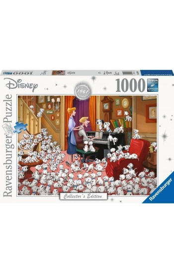 Puzzle 2D 1000 Walt Disney 101 Dalmatyńczyków 13973 - zbiorowa praca