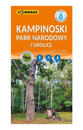 Kampinoski Park Narodowy 1:50'000 laminowana