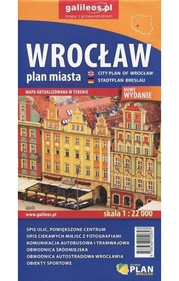Plan miasta - Wrocław 1:22 000 - zbiorowe Opracowanie
