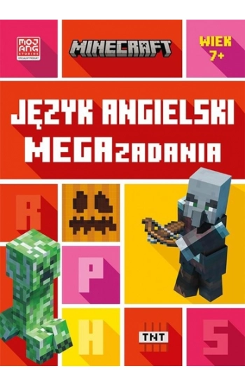 Minecraft. Język angielski. Megazadania 7+ - Dan Whitehead, Jon Goulding