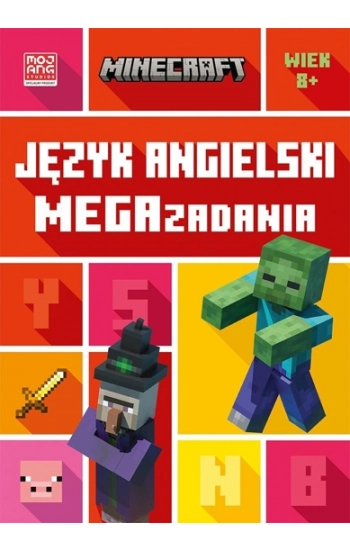 Minecraft. Język angielski. Megazadania 8+ - Dan Whitehead, Jon Goulding