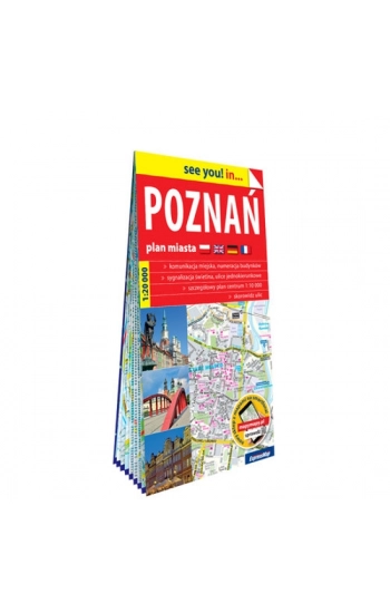 Poznań plan miasta 1:20 000 - praca zbiorowa