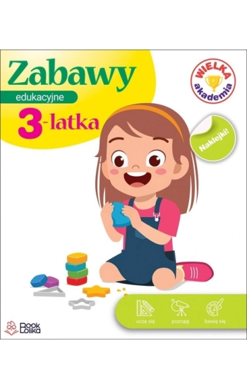 Zabawy edukacyjne 3-latka Wielka Akademia - Majewska Monika
