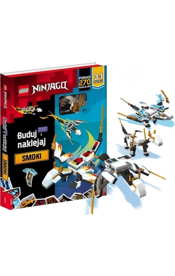 Lego Ninjago Buduj i naklejaj Smoki BSP-6701 - Opracowanie zbiorowe