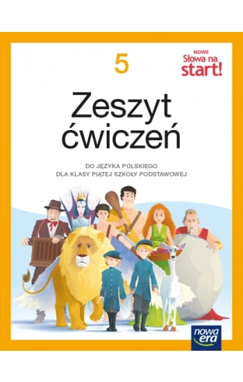Język polski Nowe Słowa na start! zeszyt ćwiczeń dla klasy 5 szkoły podstawowej EDYCJA 2021-2023 - Marcinkiewicz Agniesz