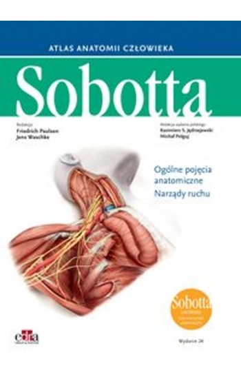 Atlas anatomii człowieka Sobotta. Łacińskie mianownictwo. Tom 1. - Paulsen F.