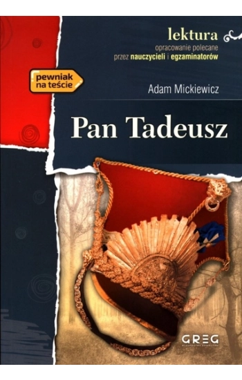 Pan Tadeusz z oprac. GREG - Adam Mickiewicz