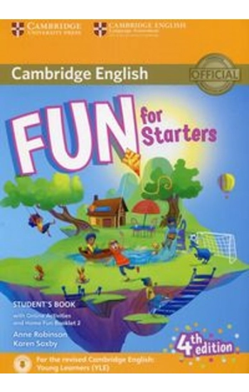 Fun for Starters Student's Book with Online Activities with Audio and Home Fun Booklet 2 - Anne Robinson