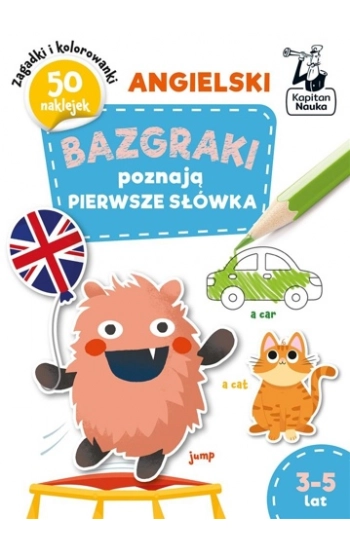 Bazgraki poznają angielski. Pierwsze słówka - Katarzyna Szumska, Katarzyna Urbaniak, Zuzanna Bu