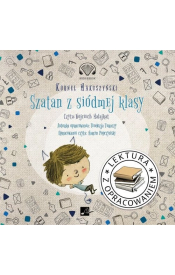 CD MP3 Szatan z siódmej klasy. Lektura z opracowaniem (audio) - Kornel Makuszyński, Teodozja Turaczy