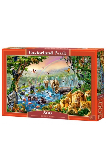 Puzzle 500 Jungle river CASTOR