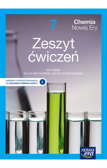 Chemia nowej ery zeszyt ćwiczeń dla klasy 7 szkoły podstawowej edycja 2020-2022 65245 - Mańska,Elżbieta Małgorzata