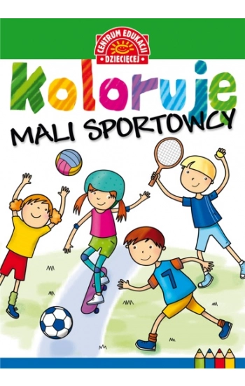 Koloruję Mali sportowcy -