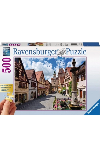 Puzzle 2D 500 duży format Rothenburg 13607 - zbiorowa praca