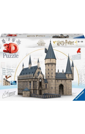 Puzzle 3D 540 Budynki Zamek Hogwarts Harry Potter 11259 - zbiorowa praca