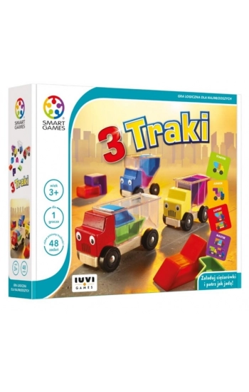 Smart Games 3 Traki (PL) IUVI Games - Zbiorowa Praca