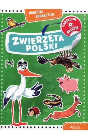 Naklejki edukacyjne Zwierzęta Polski - zbiorowa praca