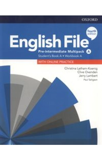 English File 4E Pre-Intermediate Multipack A +Online practice - Christina Latham-Koenig