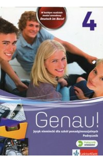 Genau! 4 Podręcznik wieloletni + CD - Carla Tkadleckova