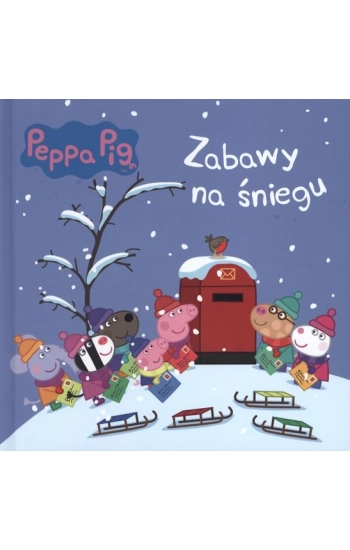 Świnka Peppa Zabawy na śniegu Wizyta Mikołaja -