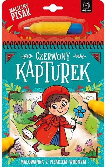 Czerwony Kapturek Malowanka z pisakiem wodnym - Anna Podgórska