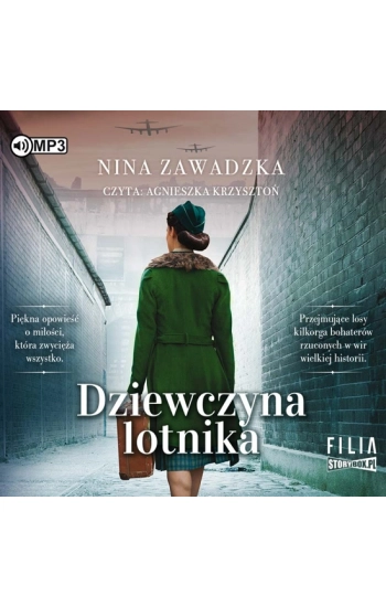 CD MP3 Dziewczyna lotnika (audio) - Nina Zawadzka