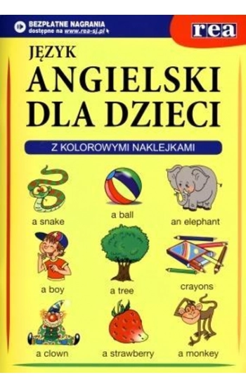 Język angielski dla dzieci z kolorowymi naklejkami - Smith-Dluha Gabrielle