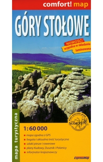 Góry Stołowe mapa turystyczna 1:60 000 - praca zbiorowa