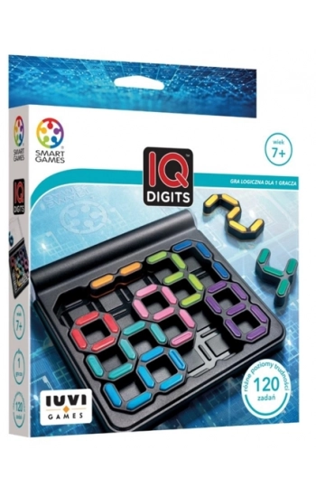 Smart Games IQ Digits (PL) IUVI Games - Zbiorowa Praca