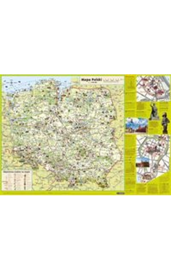Polska dla dzieci Mapa podręczna - zbiorowa praca